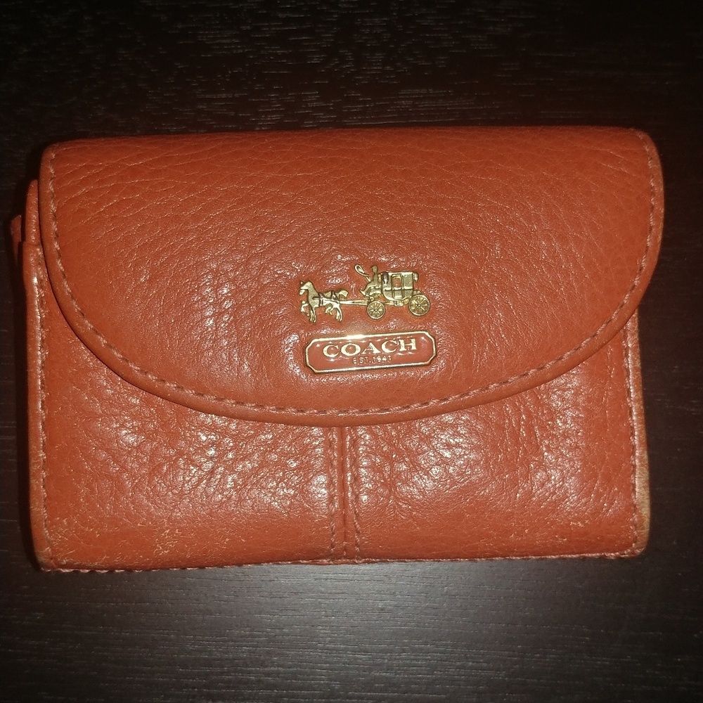 Coach Leather Card Holder